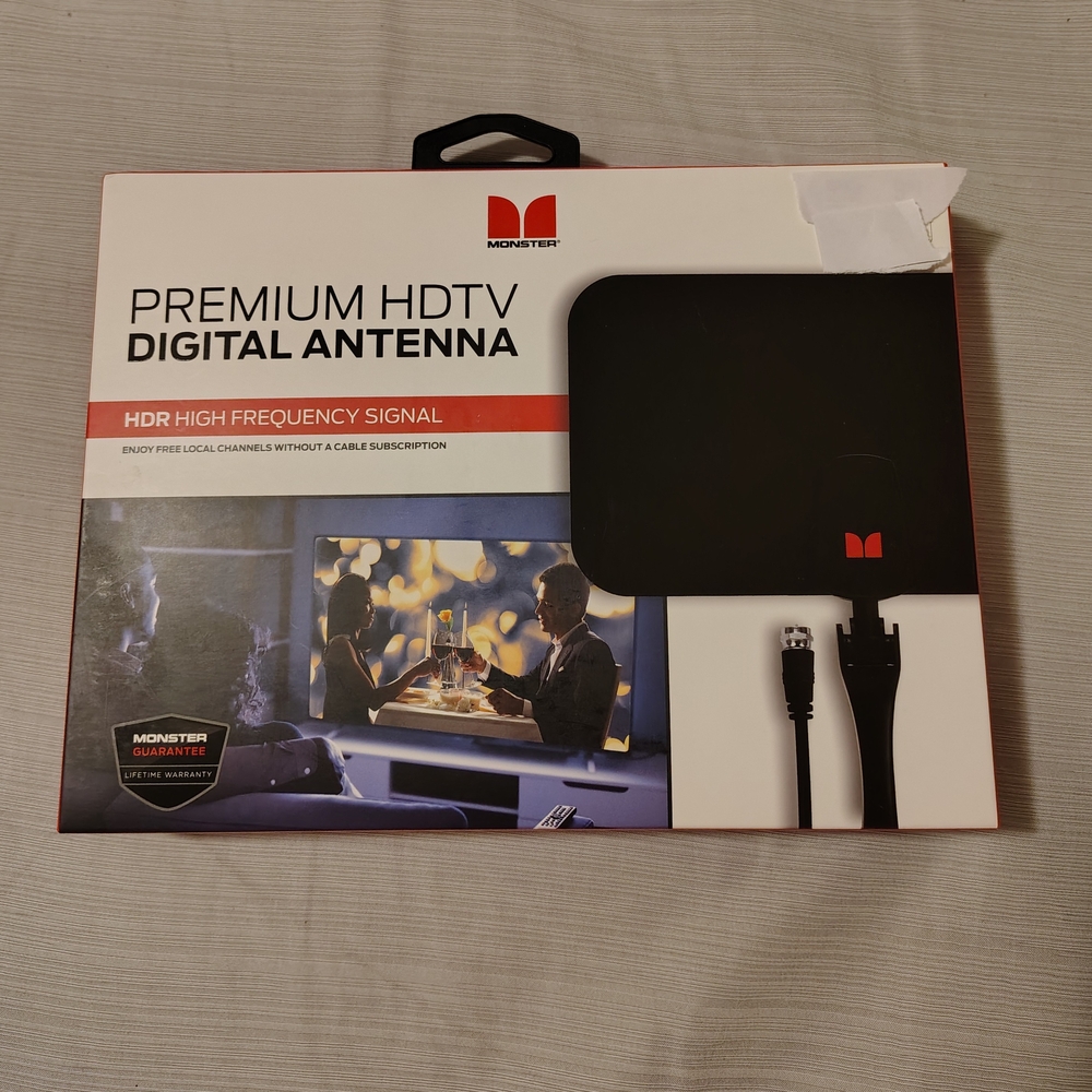 Black Premium HDTV Digital Antenna